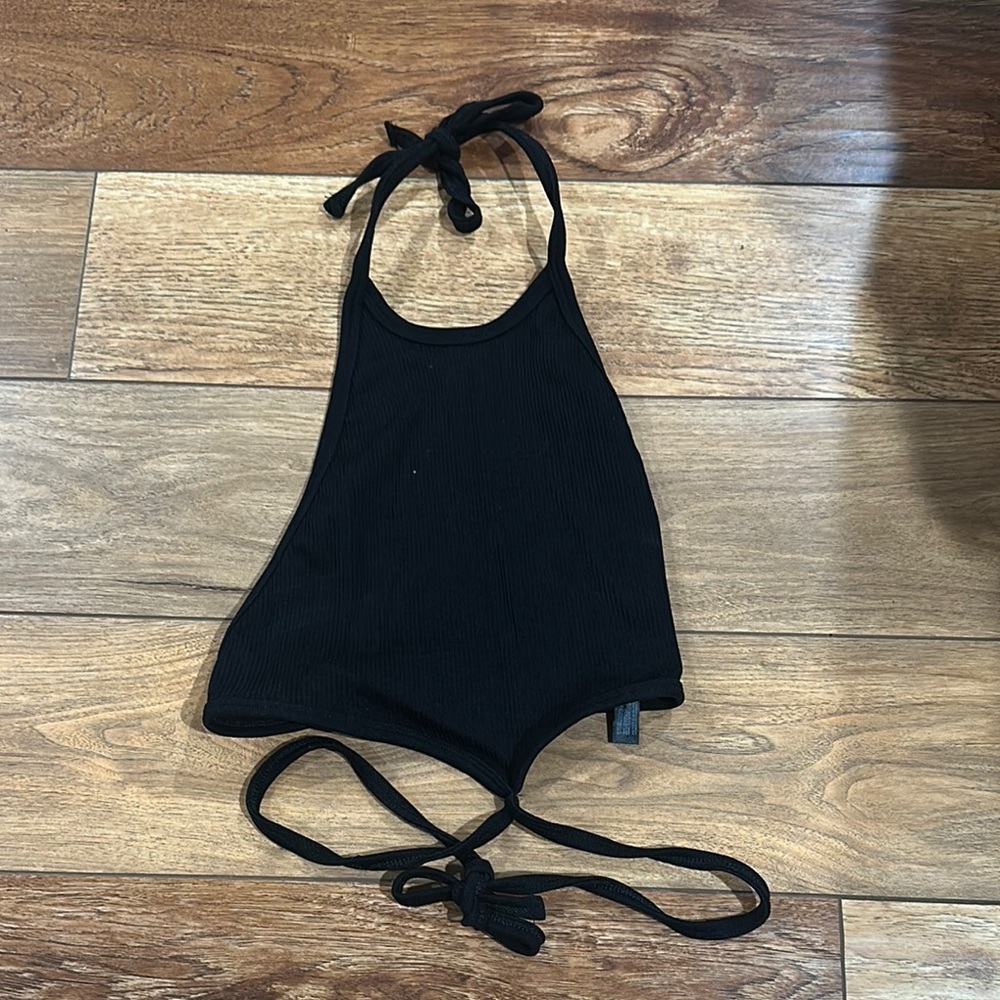 Urban Outfitters Black Halter Top